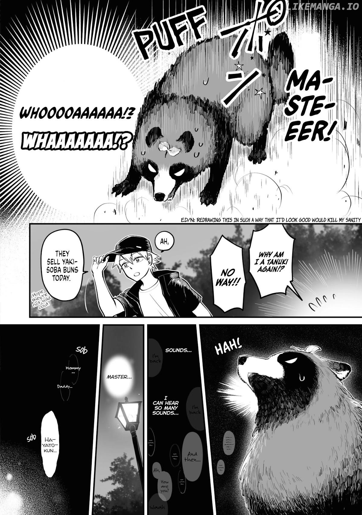 OL who was scouted by a raccoon when she tried to die Chapter 19 - page 4