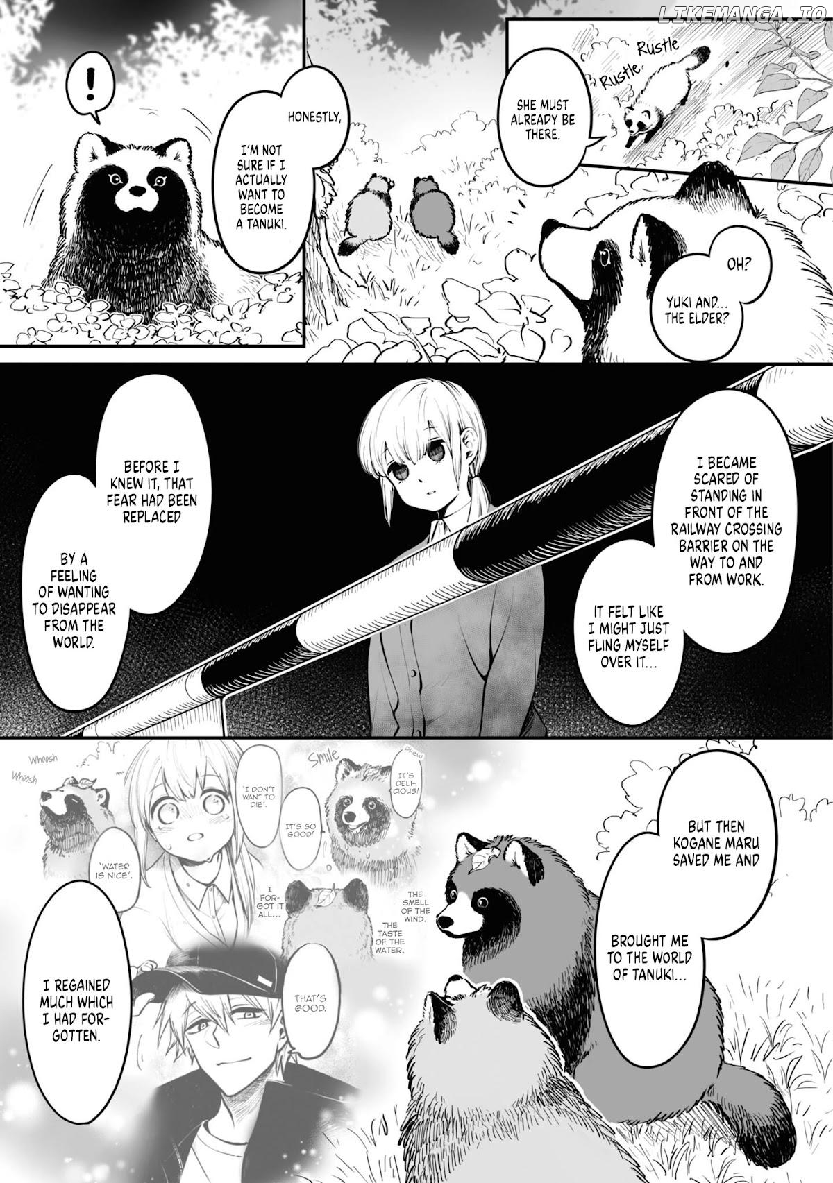 OL who was scouted by a raccoon when she tried to die Chapter 18 - page 3