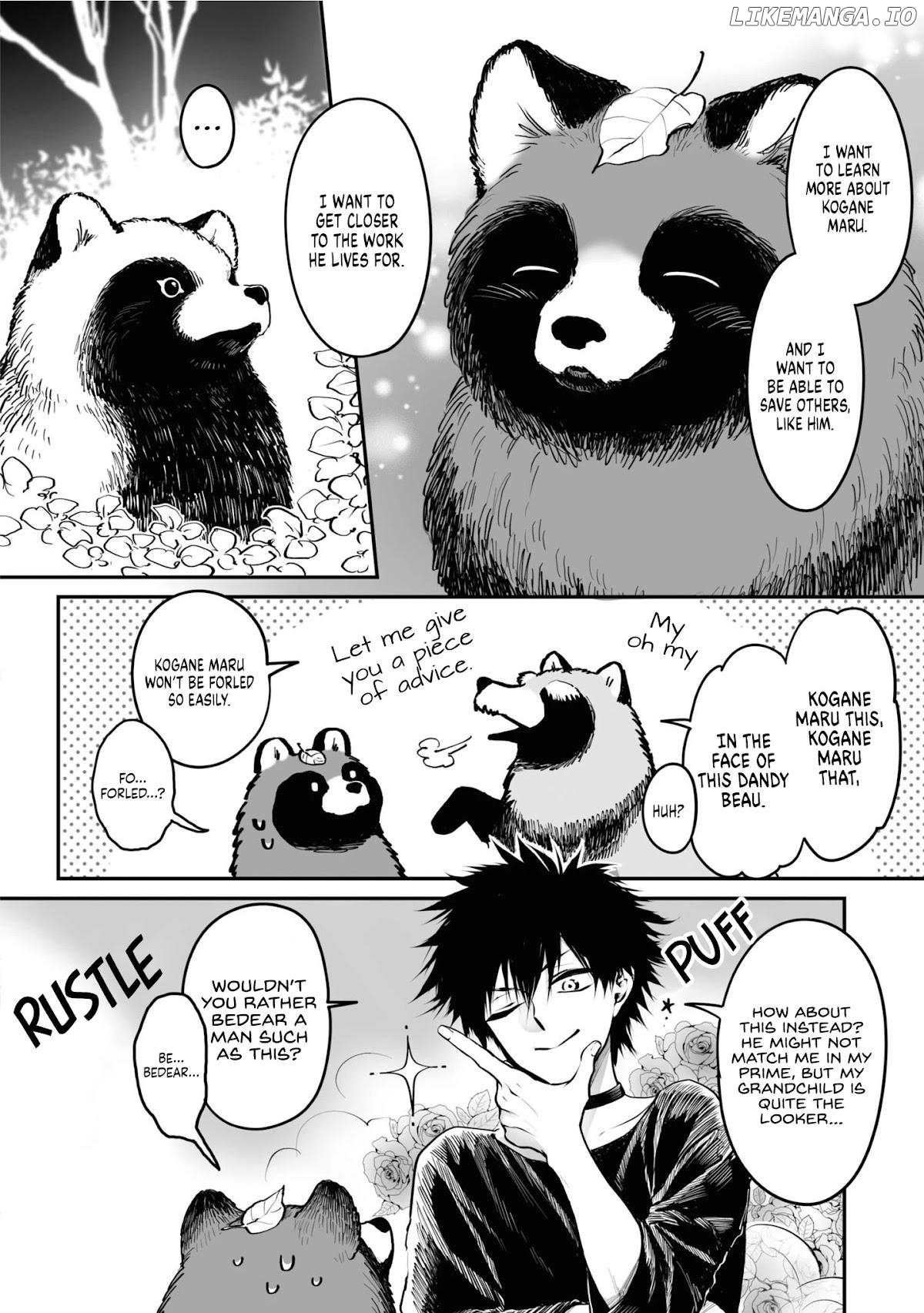 OL who was scouted by a raccoon when she tried to die Chapter 18 - page 4
