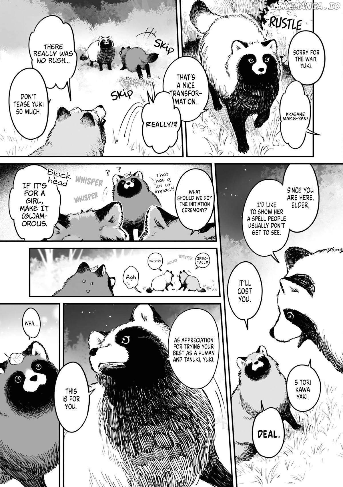 OL who was scouted by a raccoon when she tried to die Chapter 18 - page 5