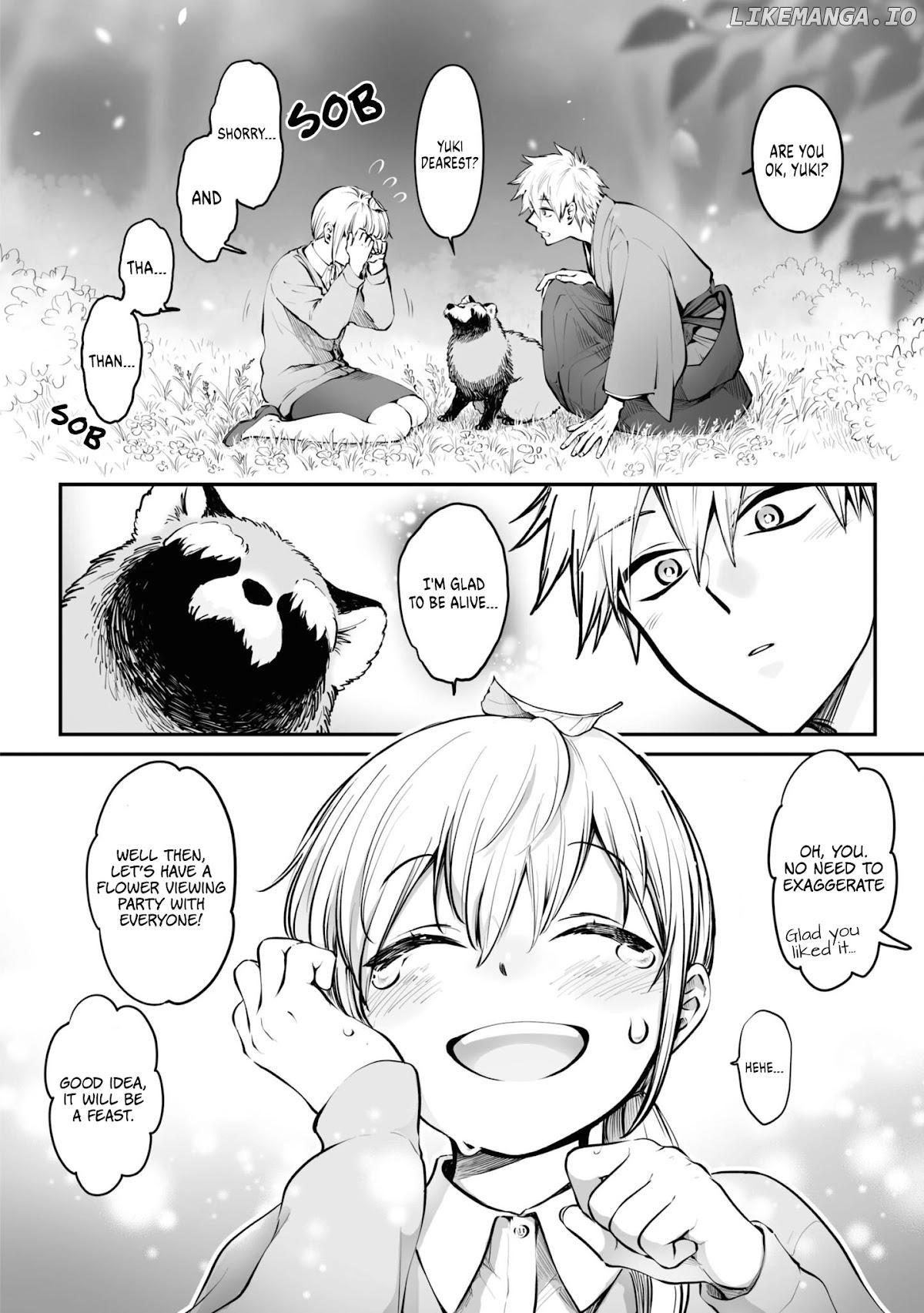 OL who was scouted by a raccoon when she tried to die Chapter 18 - page 8