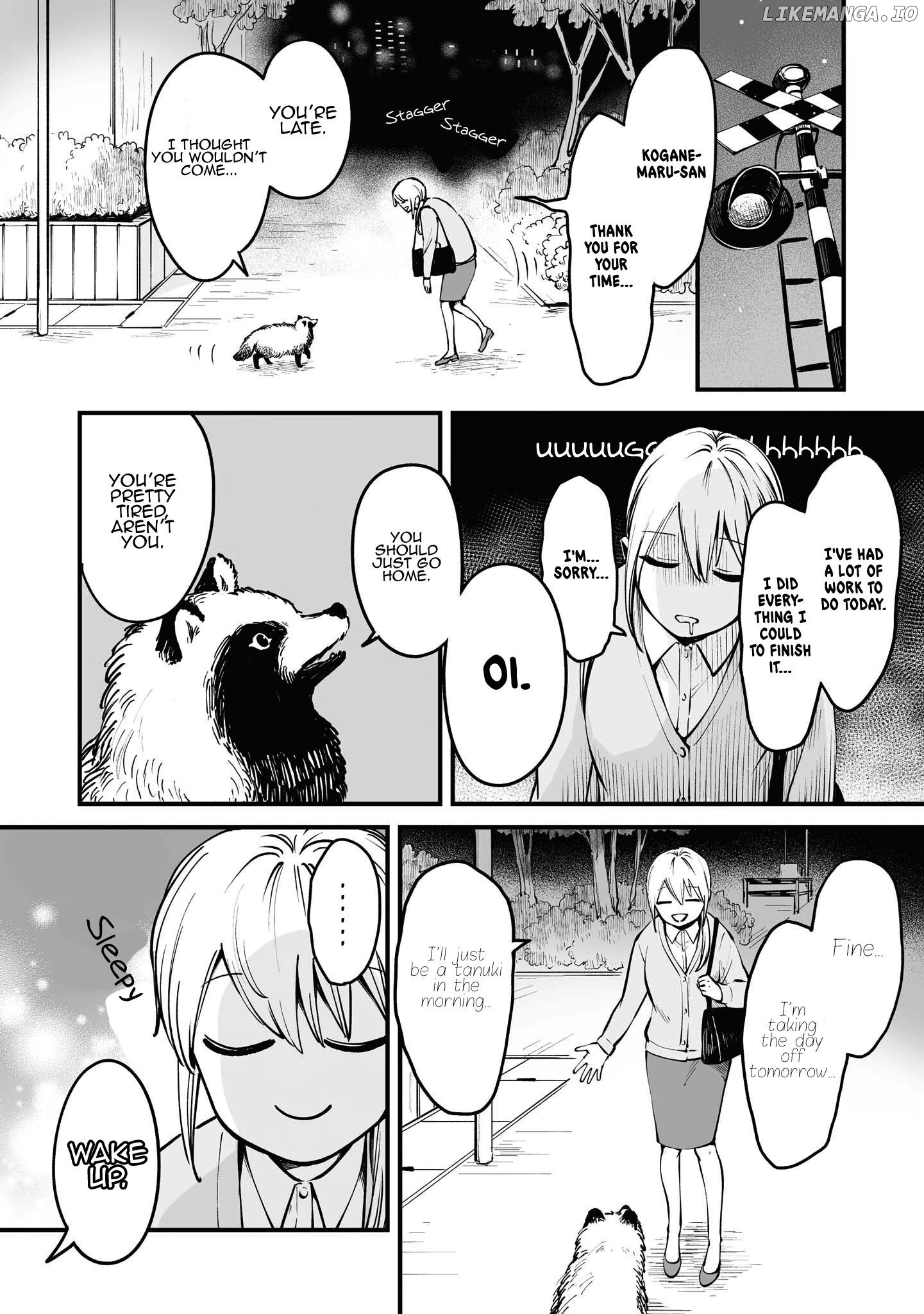 OL who was scouted by a raccoon when she tried to die Chapter 10.1 - page 3