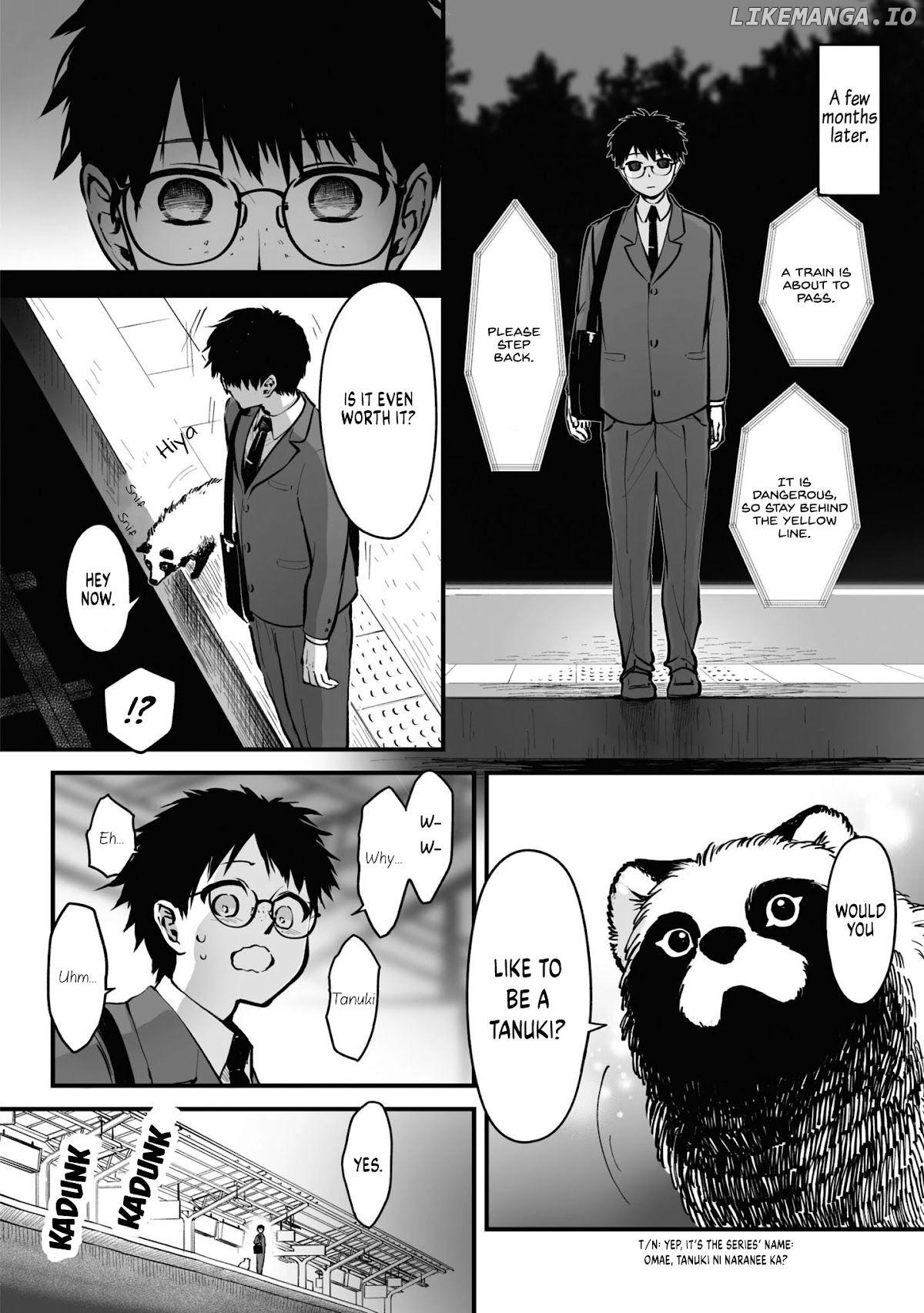 OL who was scouted by a raccoon when she tried to die Chapter 13 - page 3
