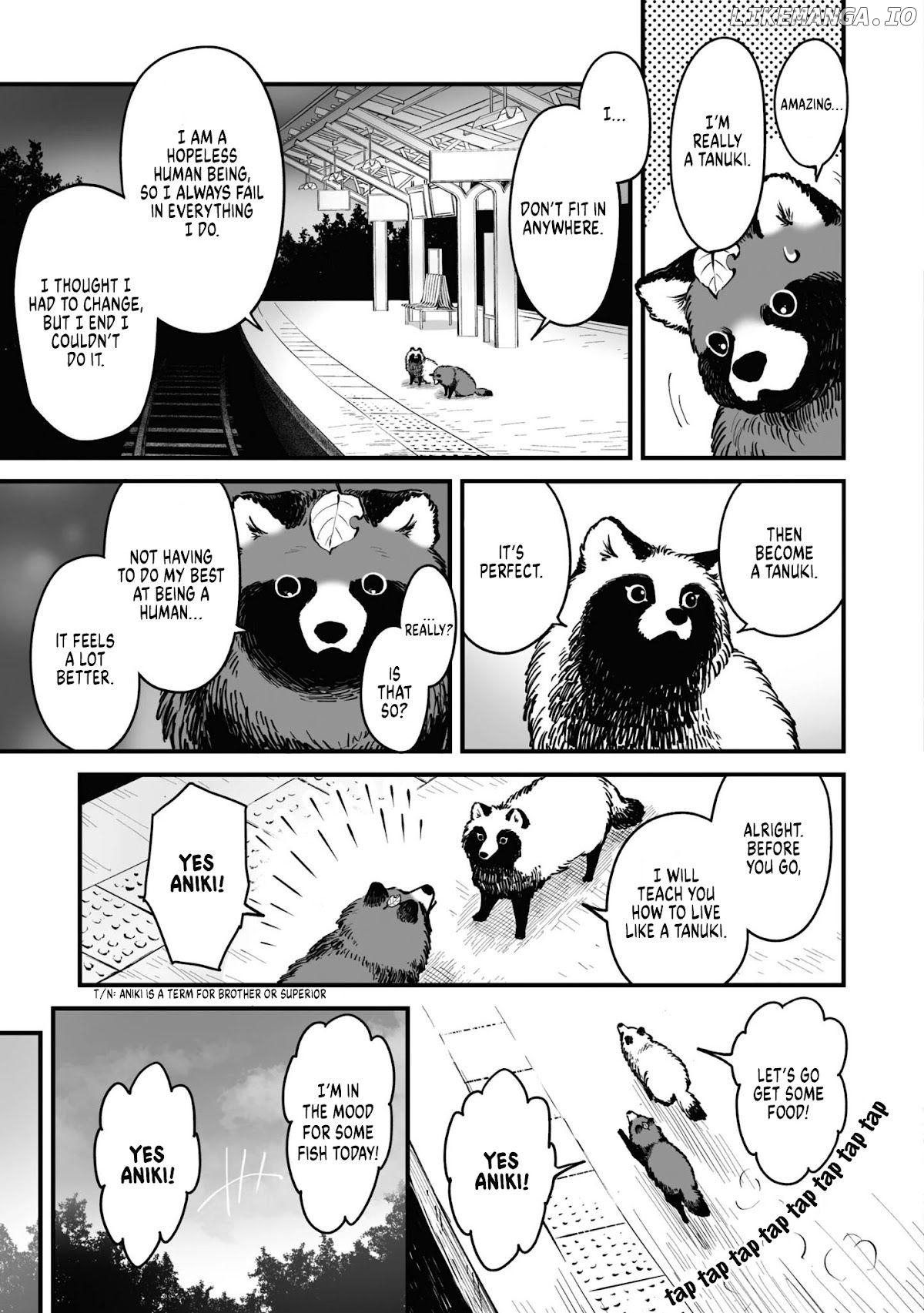 OL who was scouted by a raccoon when she tried to die Chapter 13 - page 4