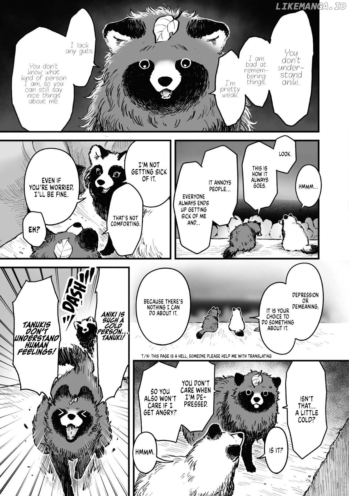 OL who was scouted by a raccoon when she tried to die Chapter 13 - page 6