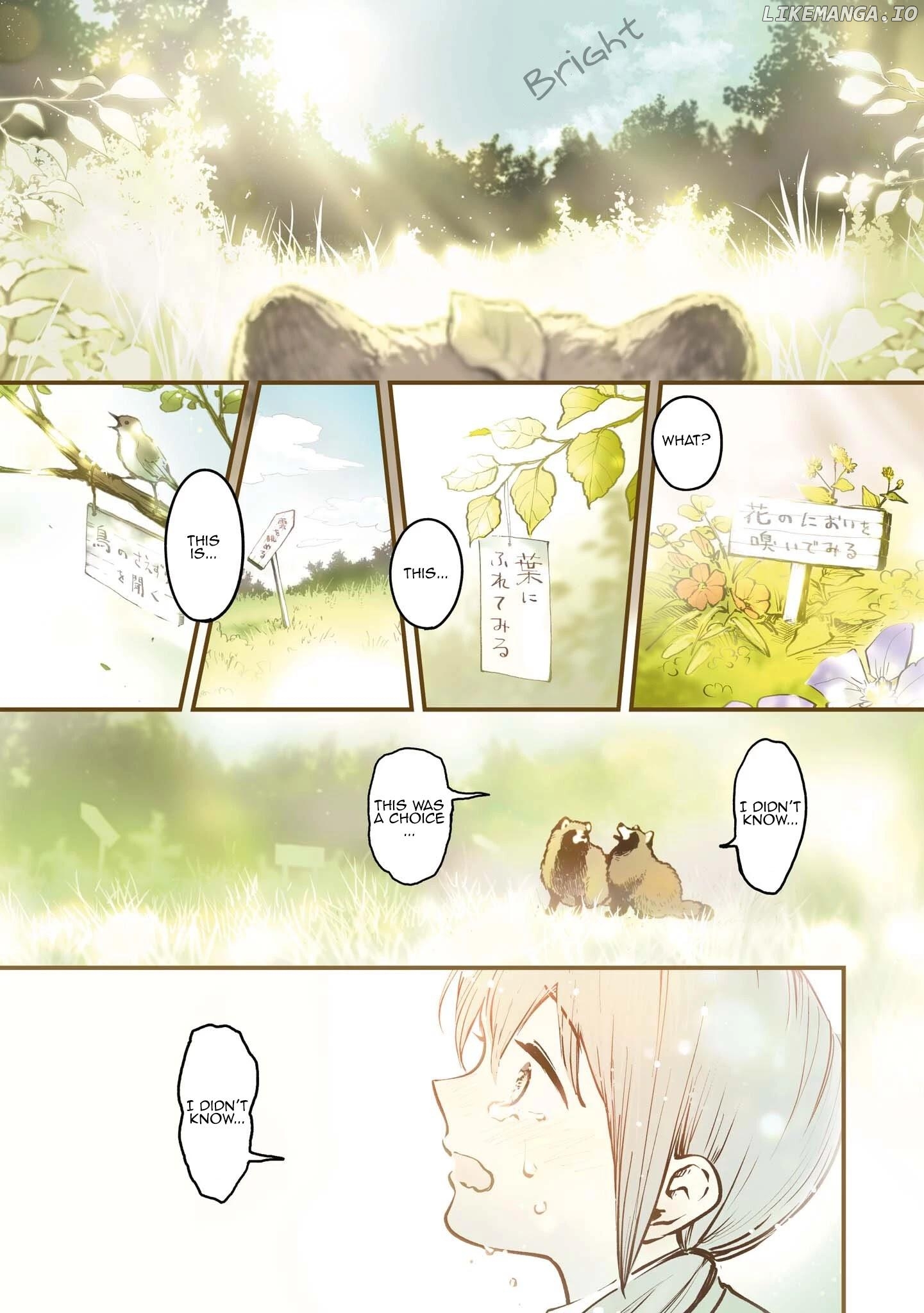 OL who was scouted by a raccoon when she tried to die Chapter 10.5 - page 8