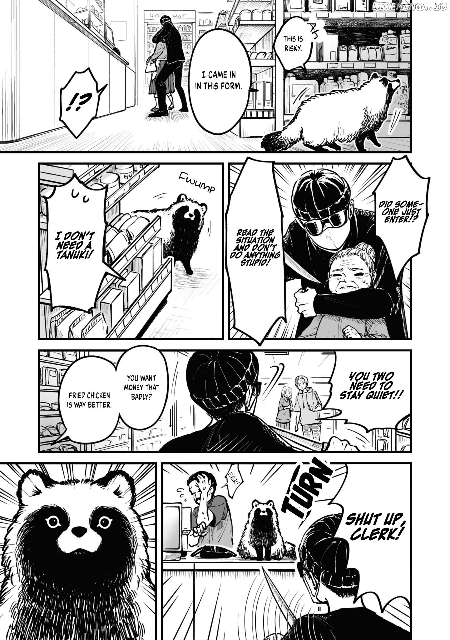OL who was scouted by a raccoon when she tried to die Chapter 11 - page 4