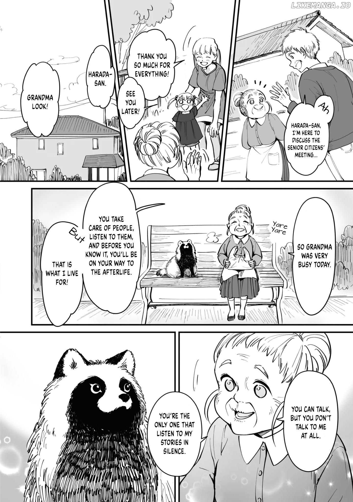 OL who was scouted by a raccoon when she tried to die Chapter 11.5 - page 2