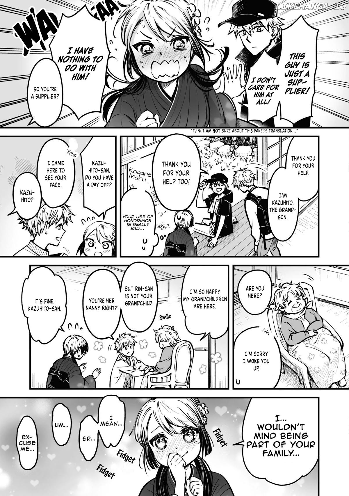 OL who was scouted by a raccoon when she tried to die Chapter 12 - page 8