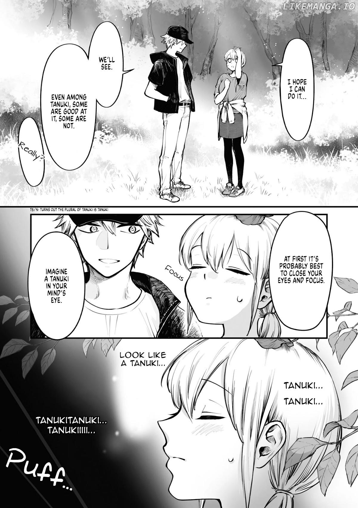 OL who was scouted by a raccoon when she tried to die Chapter 14 - page 4