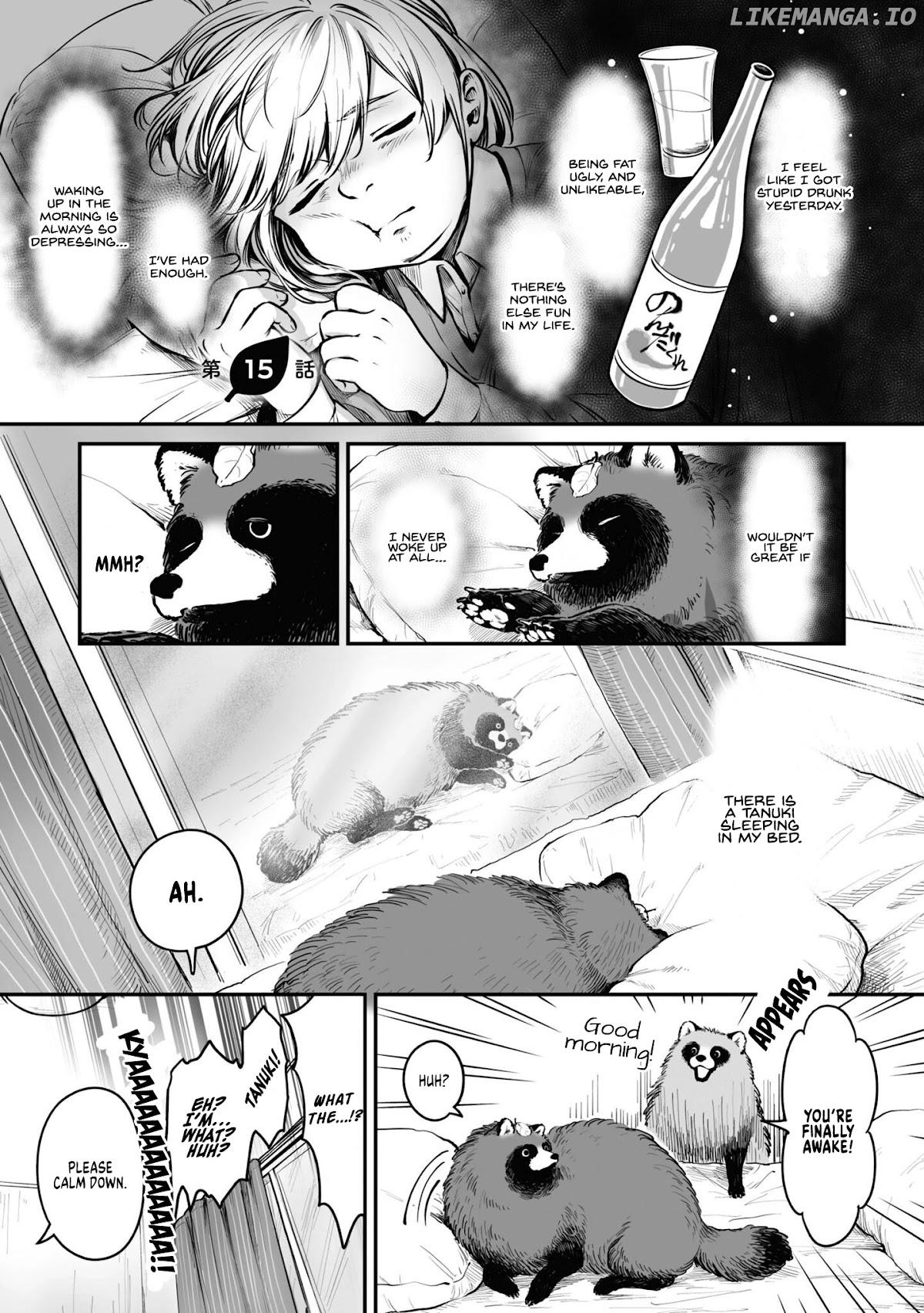 OL who was scouted by a raccoon when she tried to die Chapter 15 - page 2