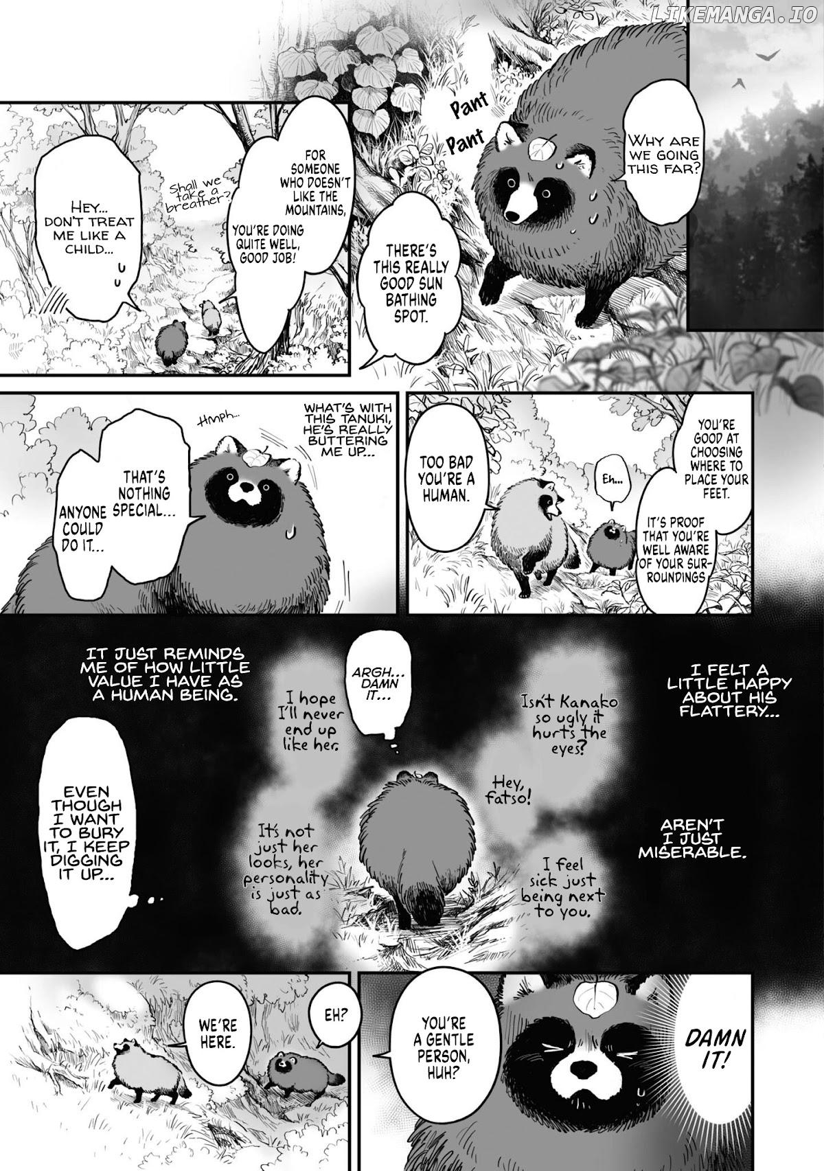 OL who was scouted by a raccoon when she tried to die Chapter 15 - page 4