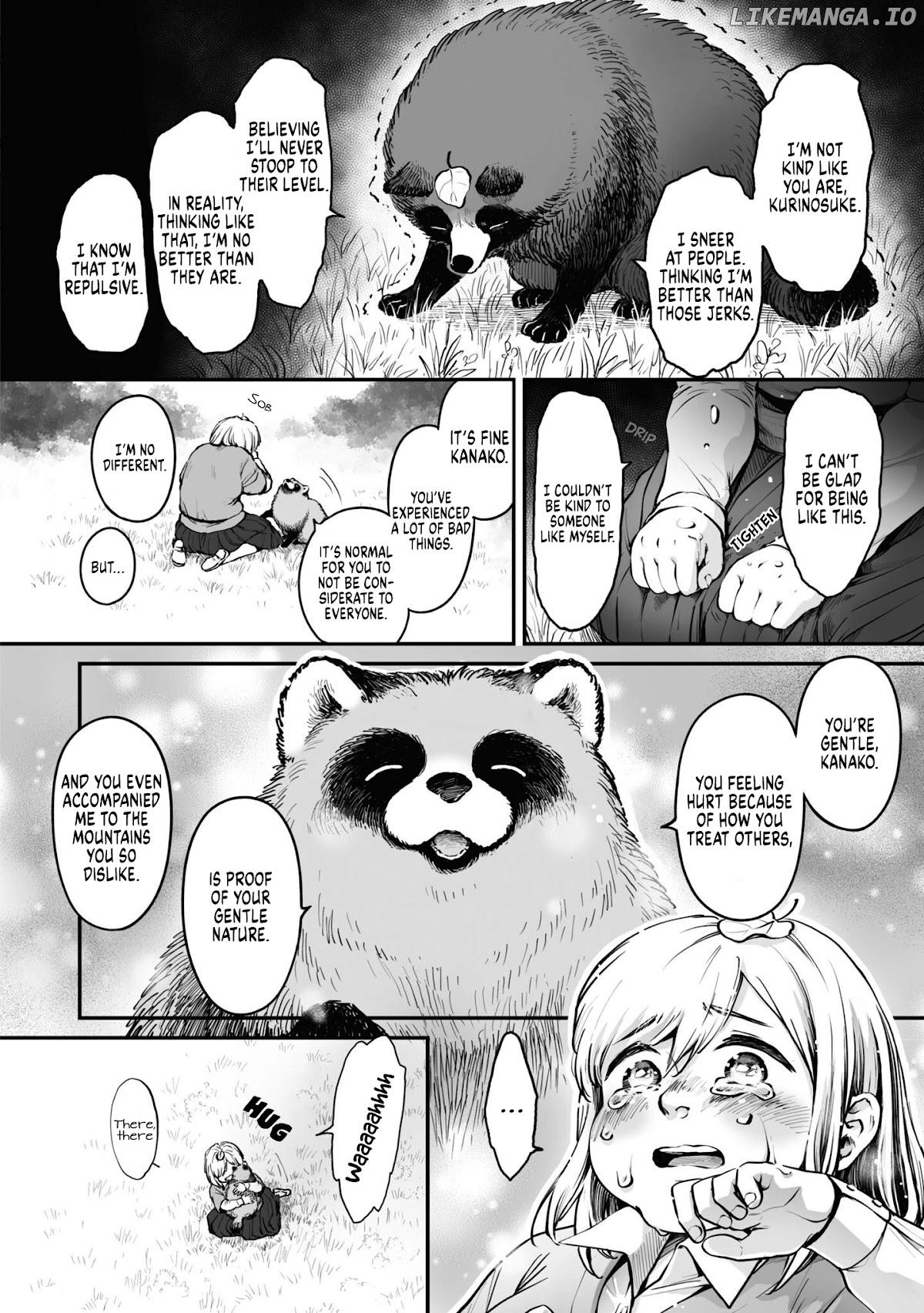 OL who was scouted by a raccoon when she tried to die Chapter 15 - page 7