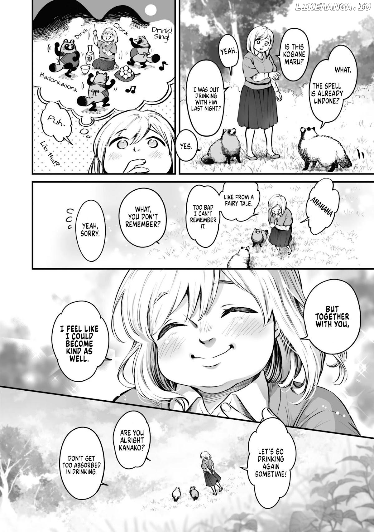 OL who was scouted by a raccoon when she tried to die Chapter 15 - page 9