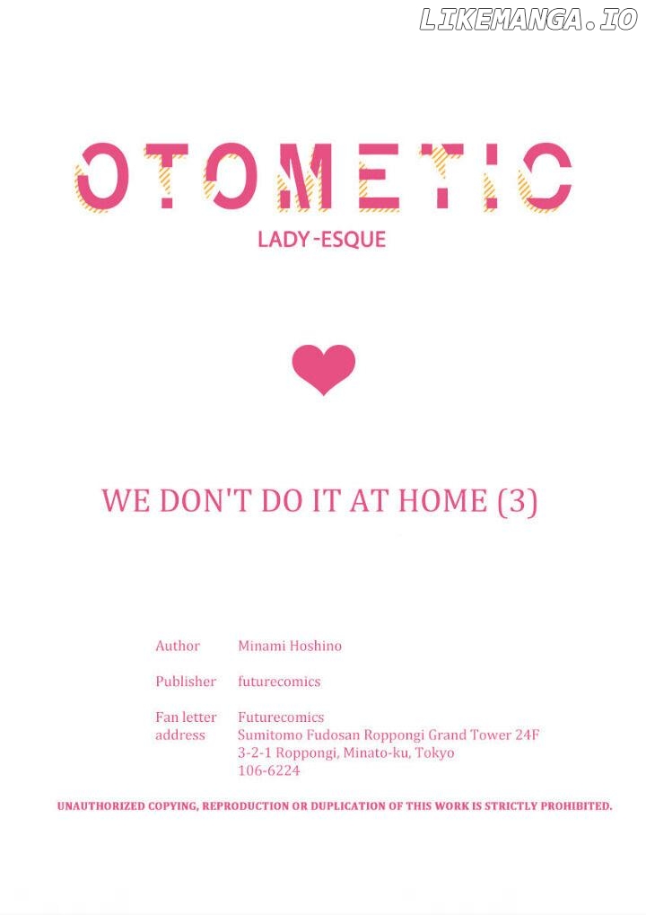 Douseichuu Ie deha shinai Watashitachi Chapter 3 - page 26