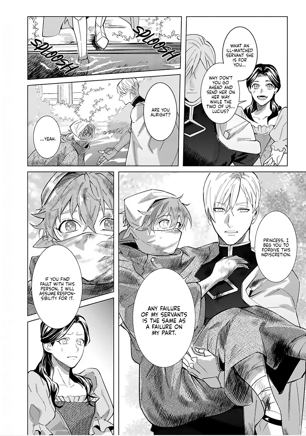 Hazure Shuzoku "Orc" ni Tensei shitara Saikyou Kishi-sama ni Torawaremashite Chapter 2 - page 14