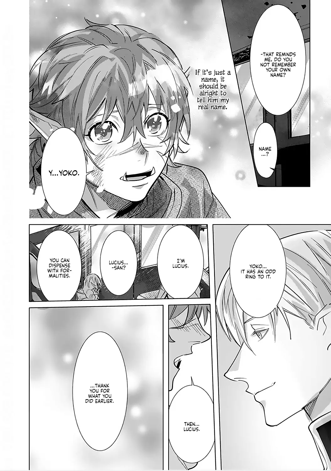 Hazure Shuzoku "Orc" ni Tensei shitara Saikyou Kishi-sama ni Torawaremashite Chapter 2 - page 16