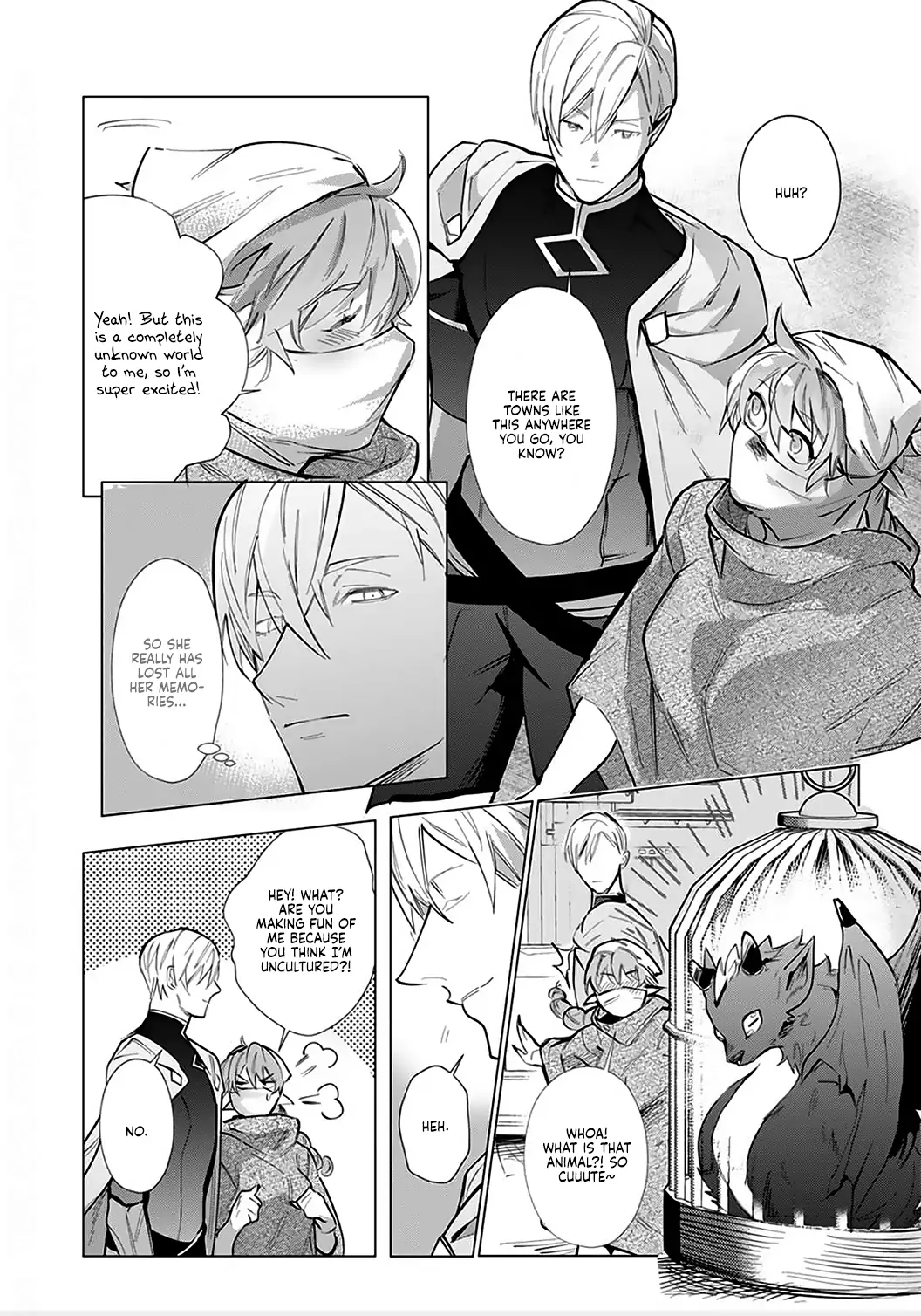 Hazure Shuzoku "Orc" ni Tensei shitara Saikyou Kishi-sama ni Torawaremashite Chapter 2 - page 6
