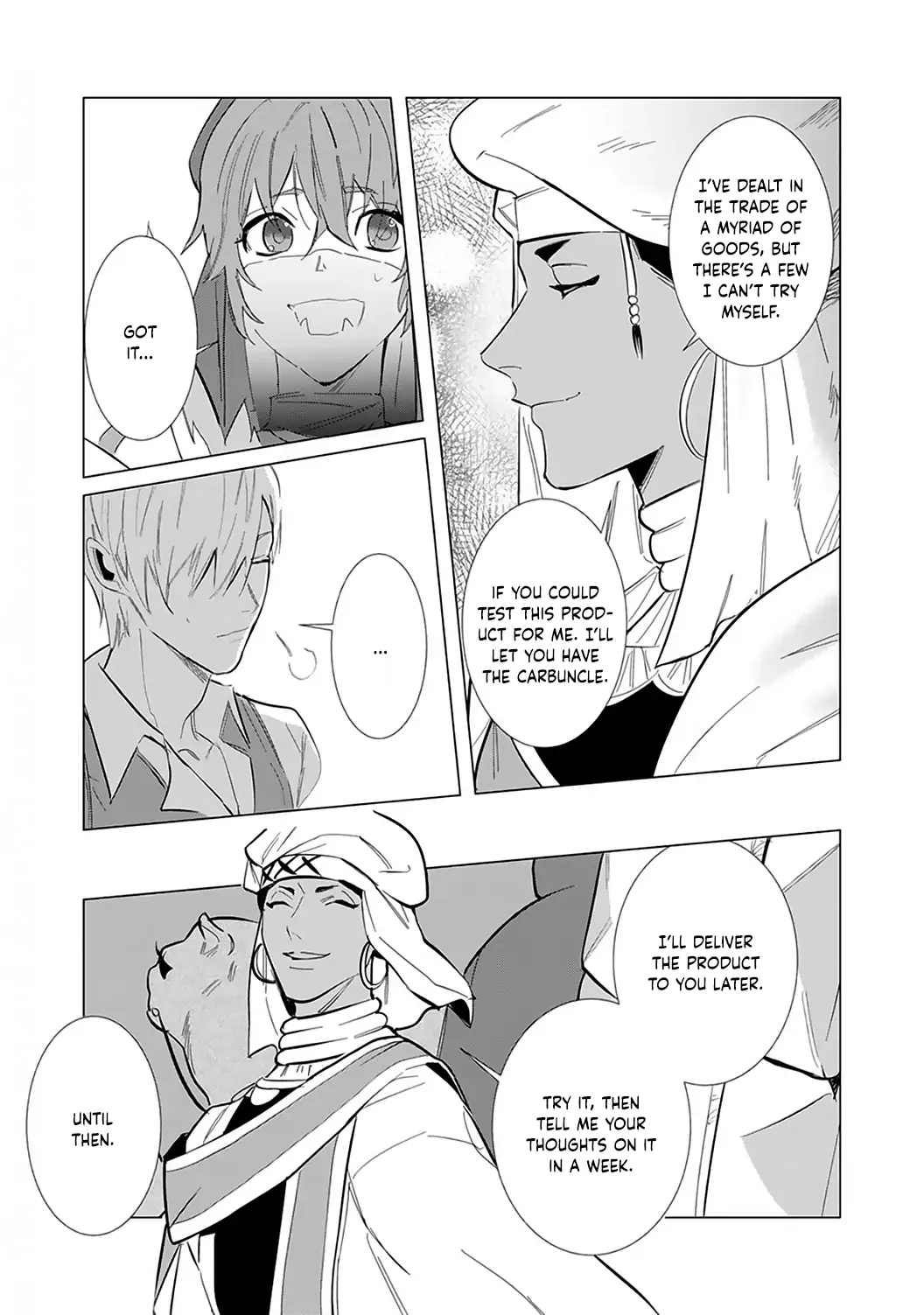 Hazure Shuzoku "Orc" ni Tensei shitara Saikyou Kishi-sama ni Torawaremashite Chapter 3 - page 13