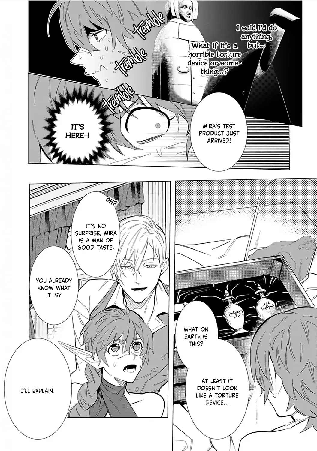 Hazure Shuzoku "Orc" ni Tensei shitara Saikyou Kishi-sama ni Torawaremashite Chapter 3 - page 14