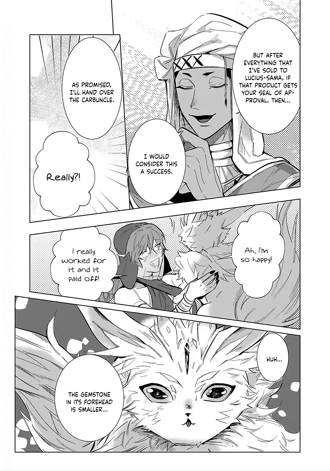 Hazure Shuzoku "Orc" ni Tensei shitara Saikyou Kishi-sama ni Torawaremashite Chapter 3 - page 25