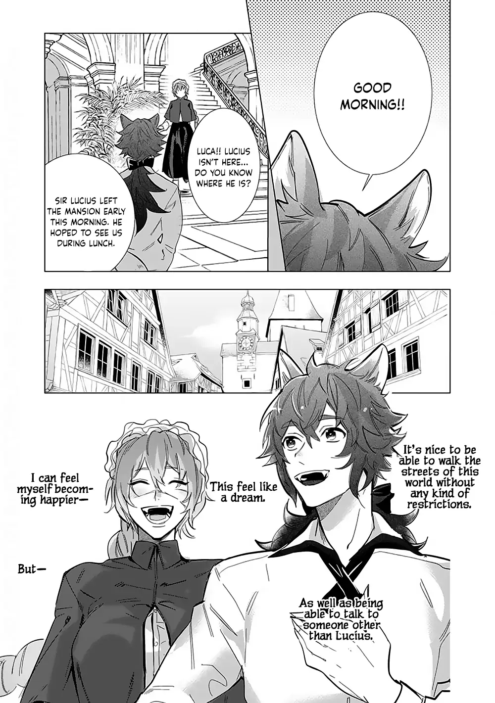 Hazure Shuzoku "Orc" ni Tensei shitara Saikyou Kishi-sama ni Torawaremashite Chapter 4 - page 19