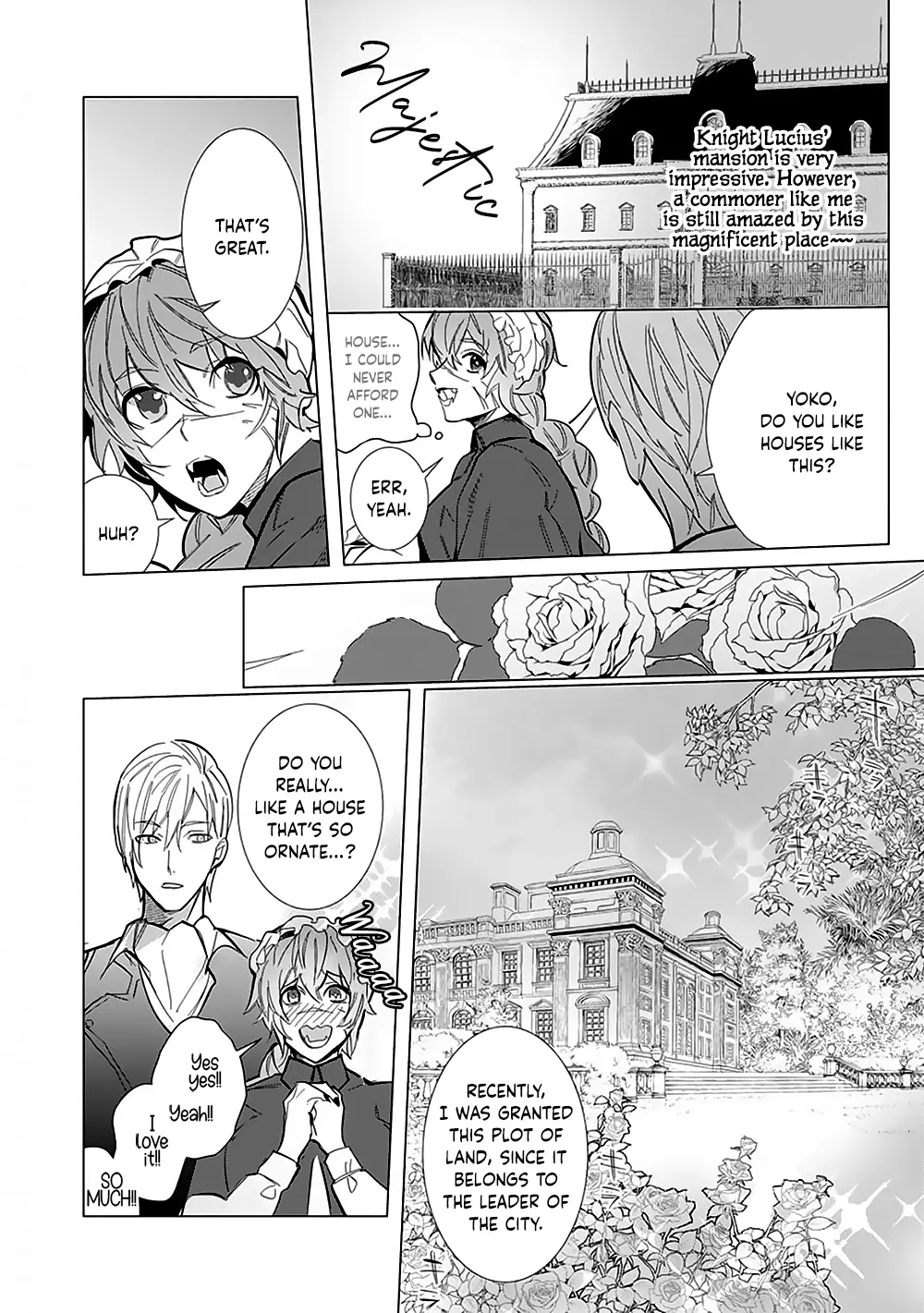 Hazure Shuzoku "Orc" ni Tensei shitara Saikyou Kishi-sama ni Torawaremashite Chapter 4 - page 6