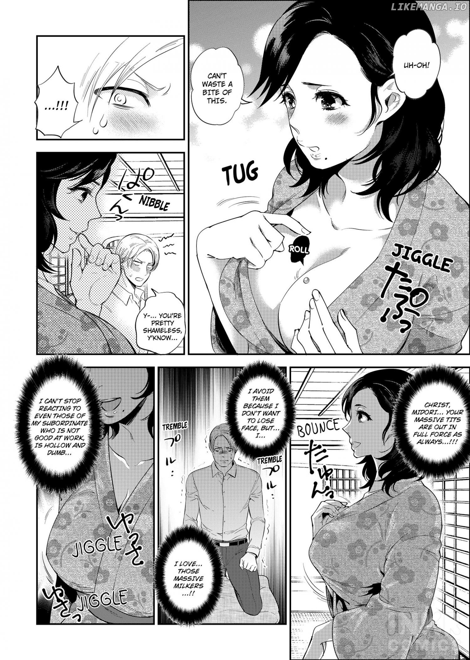 Drunken Sex On Company Trip!～I'm Getting Hot In The Hot Spring... Chapter 1 - page 4