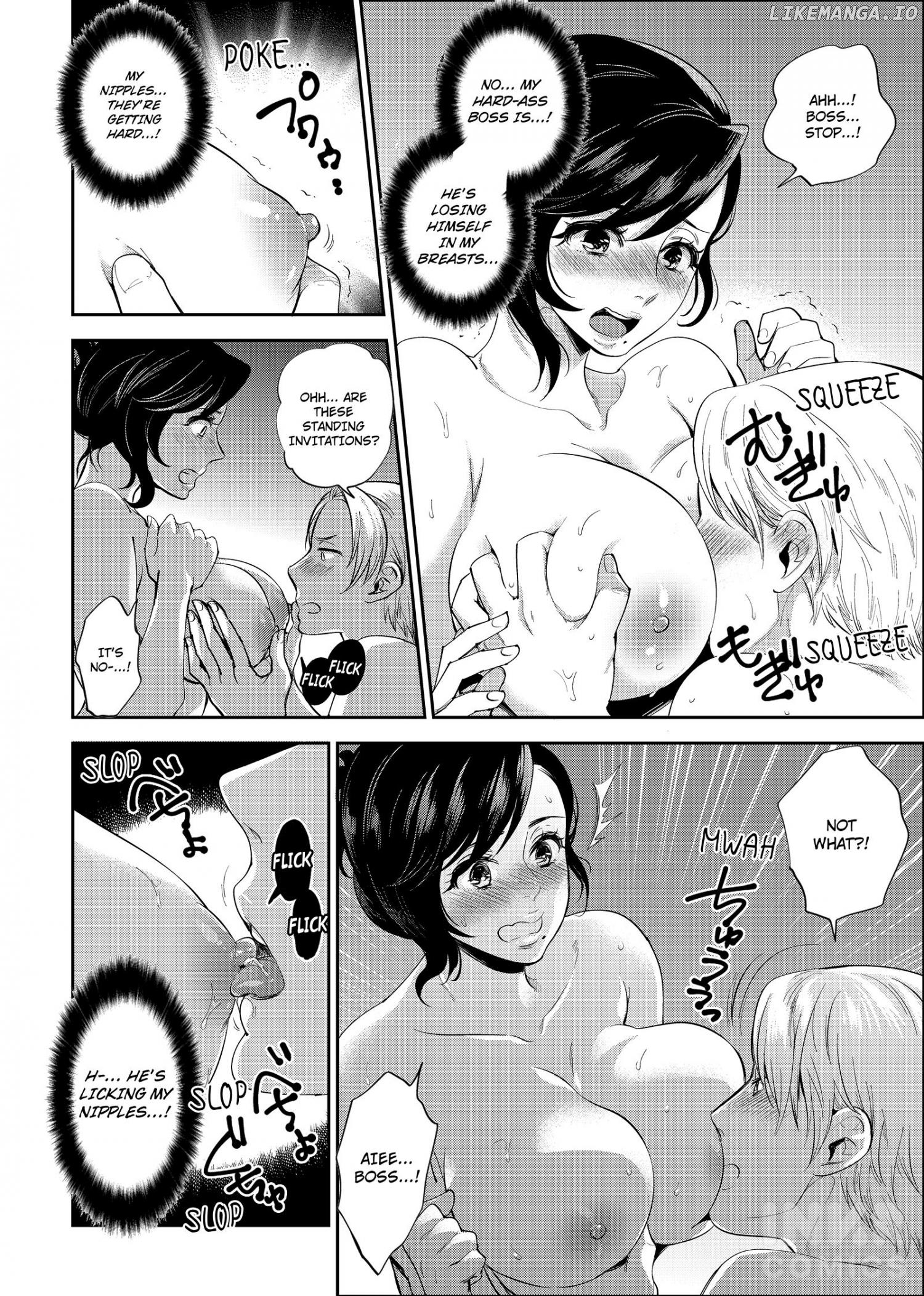 Drunken Sex On Company Trip!～I'm Getting Hot In The Hot Spring... Chapter 1 - page 8
