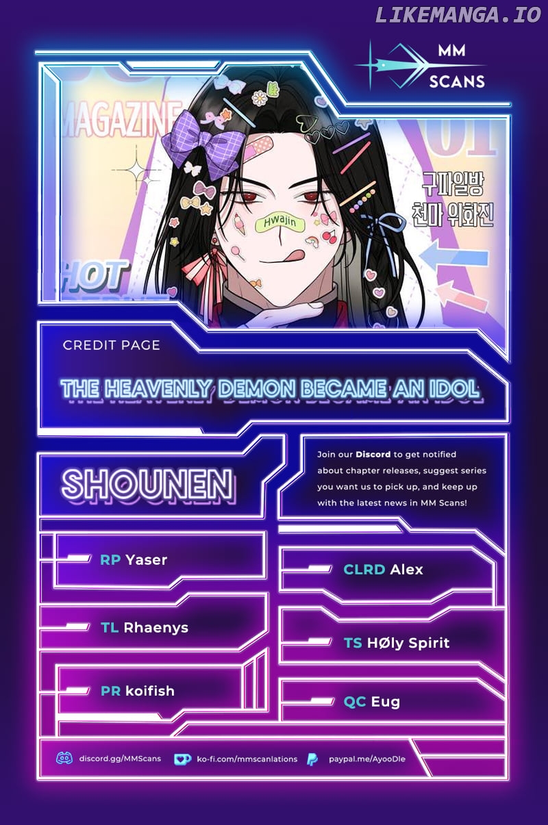The Heavenly Demon Became an Idol Chapter 7 - page 1