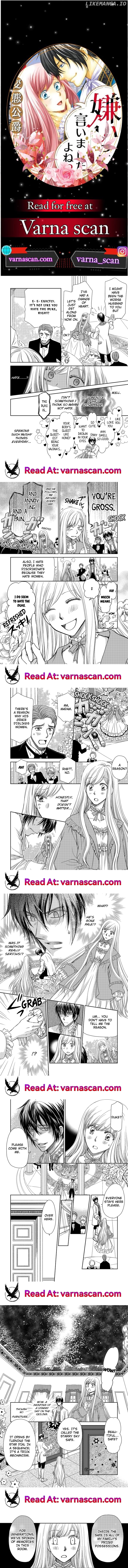 Watashi no Koto Kiraitte Iimashita yo ne!? Hentai Koushaku ni Yoru Komatta Dekiai Kekkon Seikatsu Chapter 26 - page 1