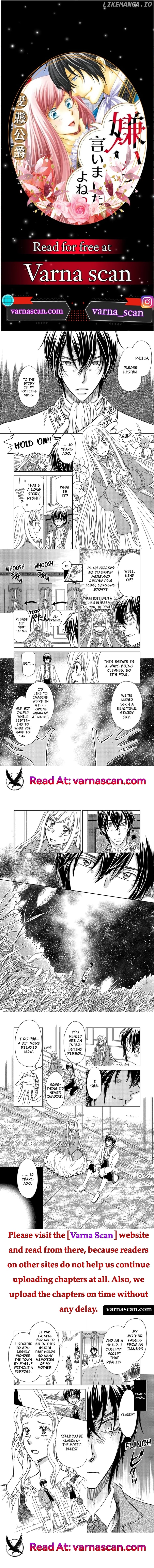 Watashi no Koto Kiraitte Iimashita yo ne!? Hentai Koushaku ni Yoru Komatta Dekiai Kekkon Seikatsu Chapter 27 - page 1
