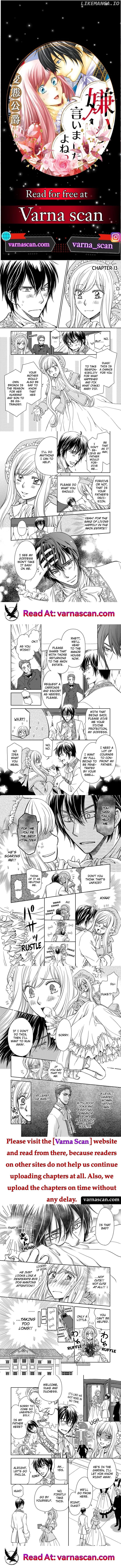 Watashi no Koto Kiraitte Iimashita yo ne!? Hentai Koushaku ni Yoru Komatta Dekiai Kekkon Seikatsu Chapter 32 - page 1