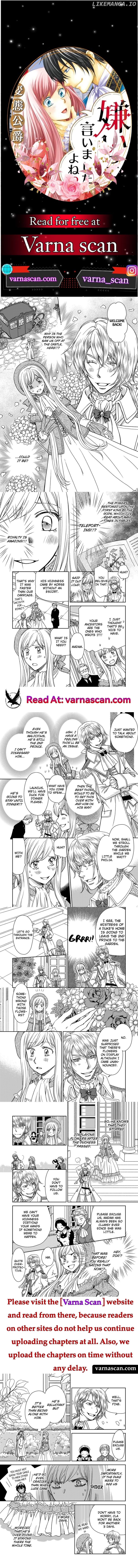 Watashi no Koto Kiraitte Iimashita yo ne!? Hentai Koushaku ni Yoru Komatta Dekiai Kekkon Seikatsu Chapter 40 - page 1
