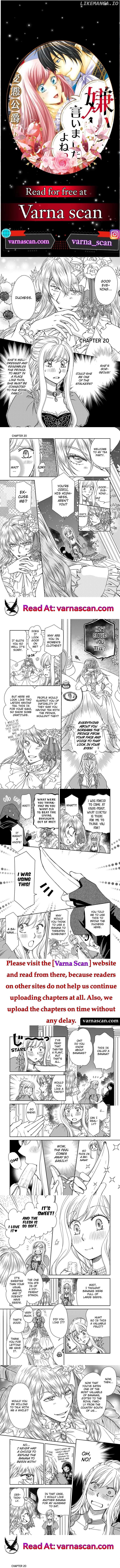 Watashi no Koto Kiraitte Iimashita yo ne!? Hentai Koushaku ni Yoru Komatta Dekiai Kekkon Seikatsu Chapter 50 - page 1