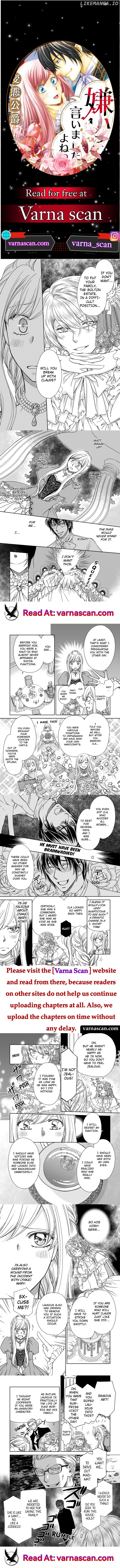 Watashi no Koto Kiraitte Iimashita yo ne!? Hentai Koushaku ni Yoru Komatta Dekiai Kekkon Seikatsu Chapter 51 - page 1
