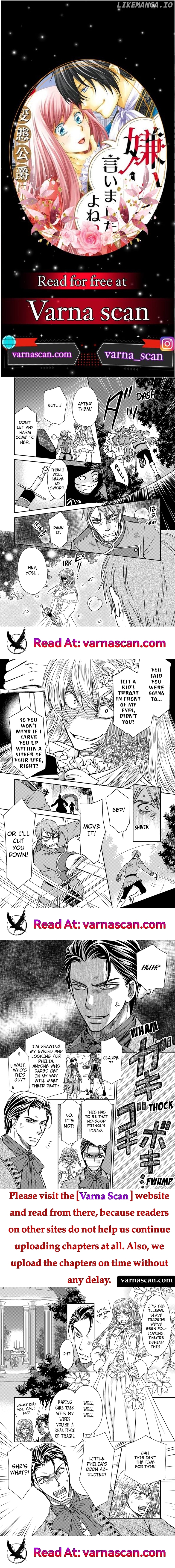 Watashi no Koto Kiraitte Iimashita yo ne!? Hentai Koushaku ni Yoru Komatta Dekiai Kekkon Seikatsu Chapter 55 - page 1