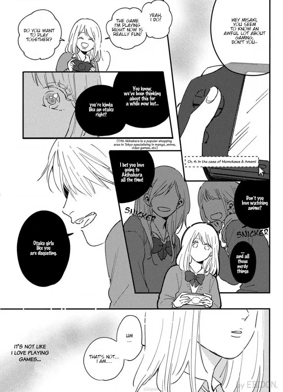 Chinguhagu na Karera no Koi no Yukue Chapter 4 - page 2