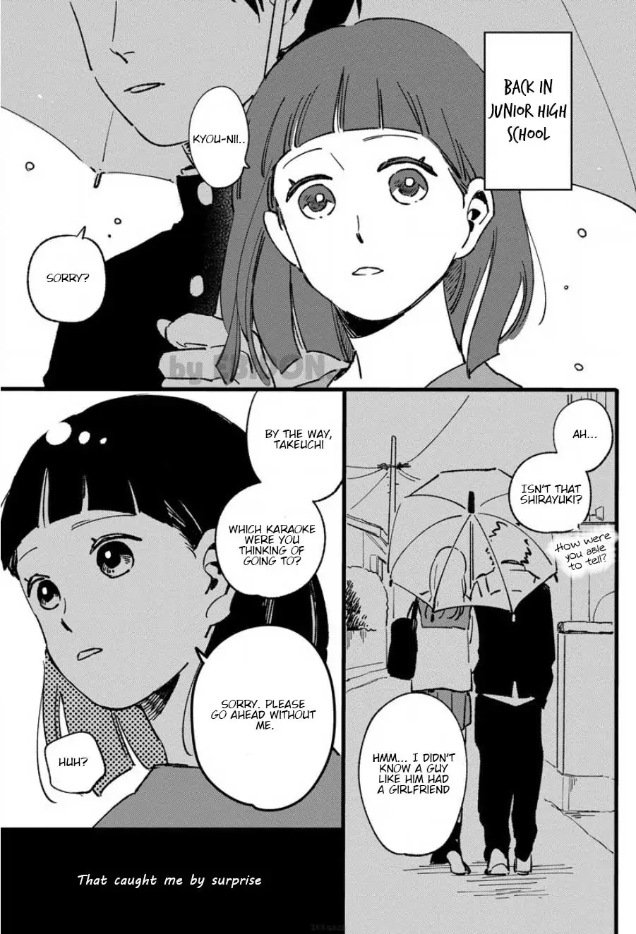 Chinguhagu na Karera no Koi no Yukue Chapter 6.5 - page 2
