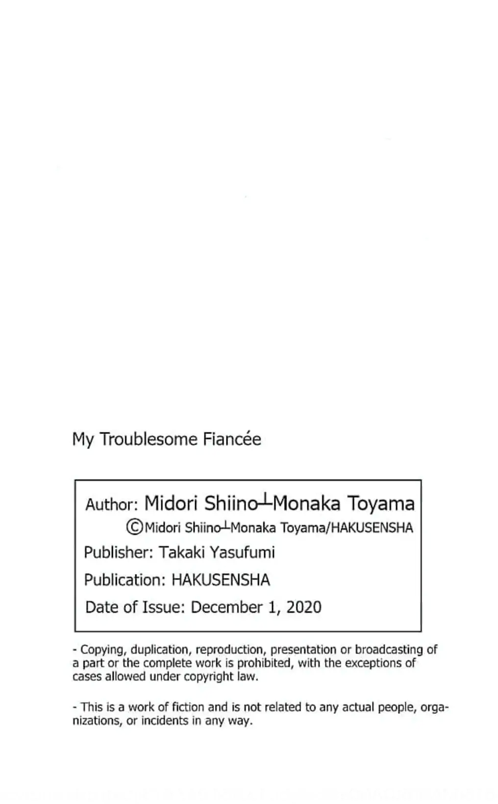 My Troublesome Fiancée Chapter 11 - page 49