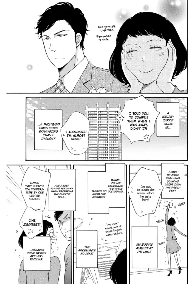 S Hisho-san to M Shachou-san Chapter 1 - page 13