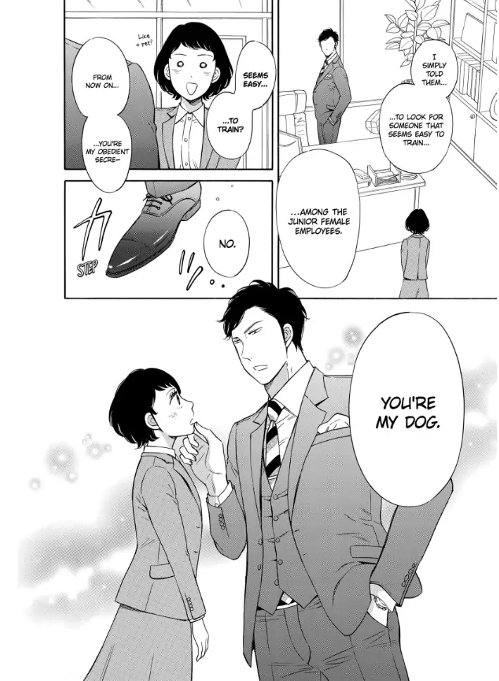 S Hisho-san to M Shachou-san Chapter 1 - page 6