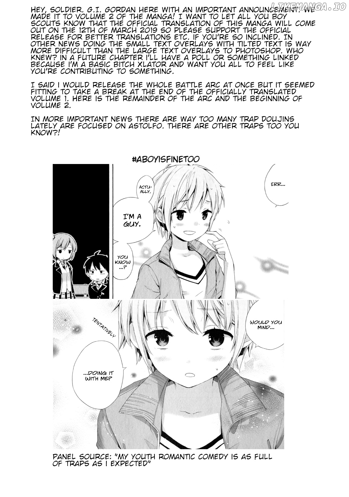 Machigatta ko wo mahou shoujoni shite shimatta chapter 15 - page 18