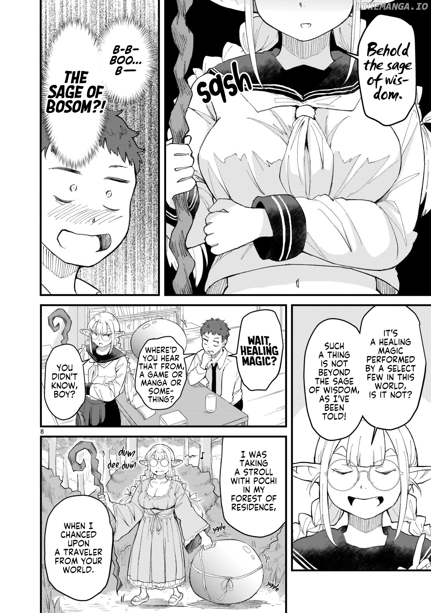 Tanken Hakken Boku no Isekai Elf-san Chapter 2 - page 9