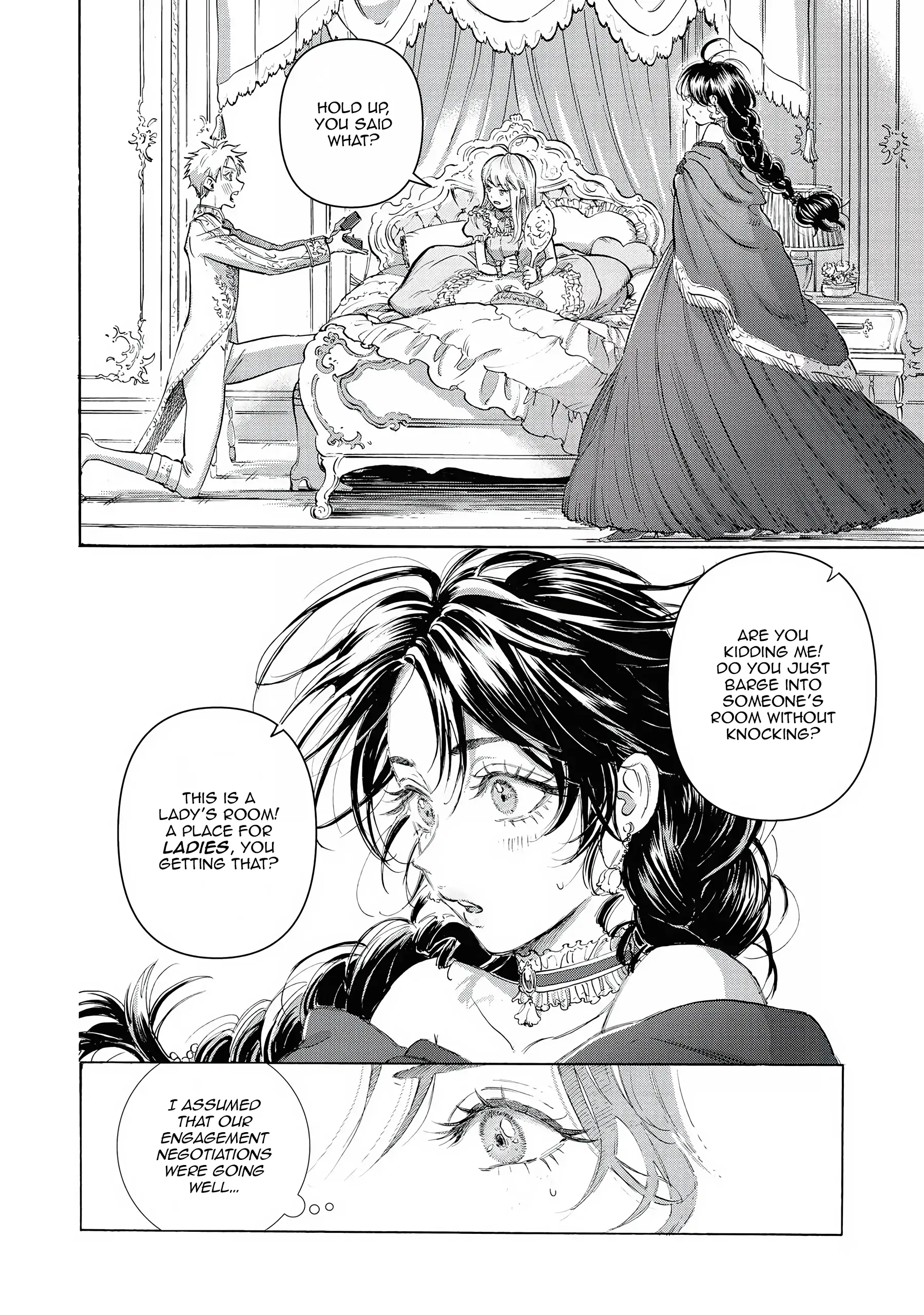 I'm Not Cut Out to Be a Princess, so I'll Elope With the Villainess Chapter 1 - page 3