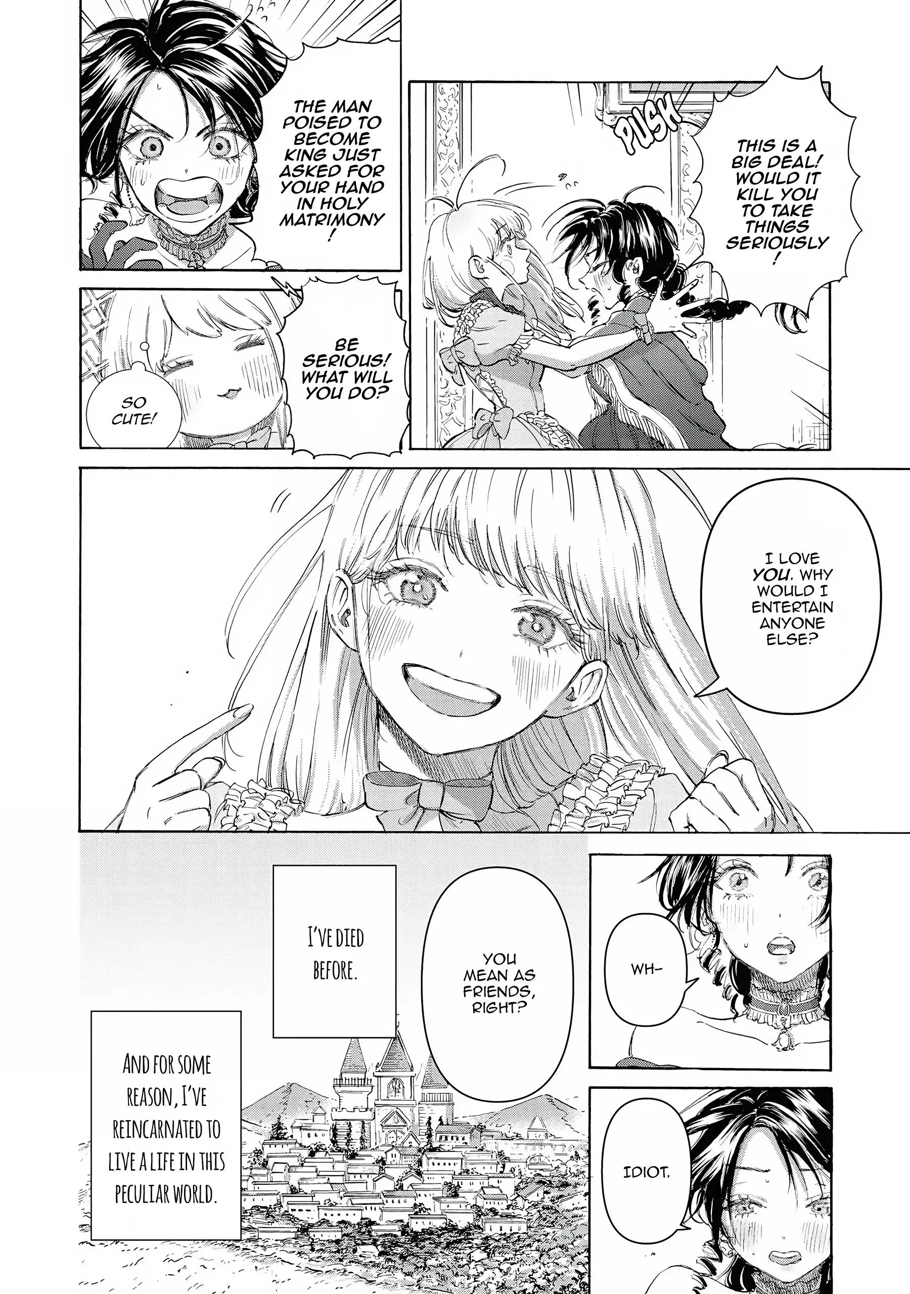 I'm Not Cut Out to Be a Princess, so I'll Elope With the Villainess Chapter 1 - page 5