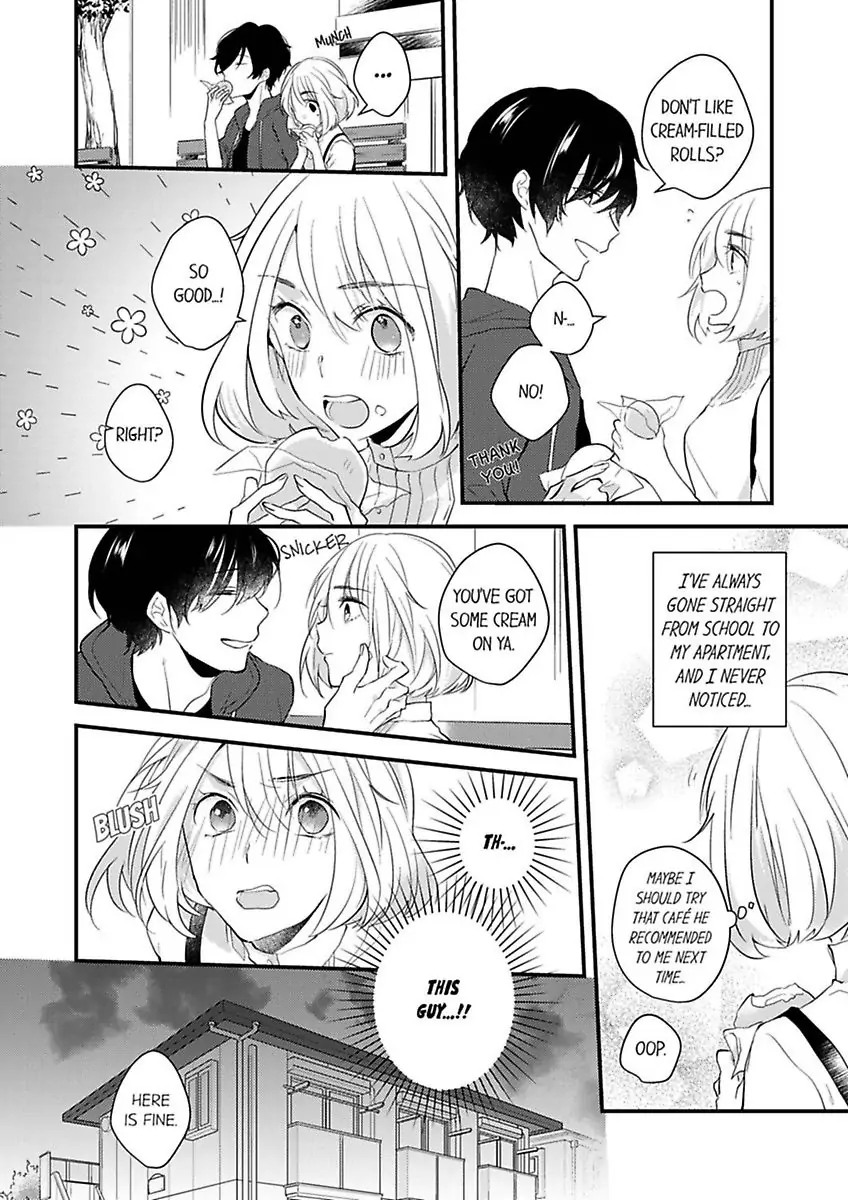 Charakute Amai Yubinyasanto Genkansaki De Hatsunetsu Etchi Chapter 1 - page 14
