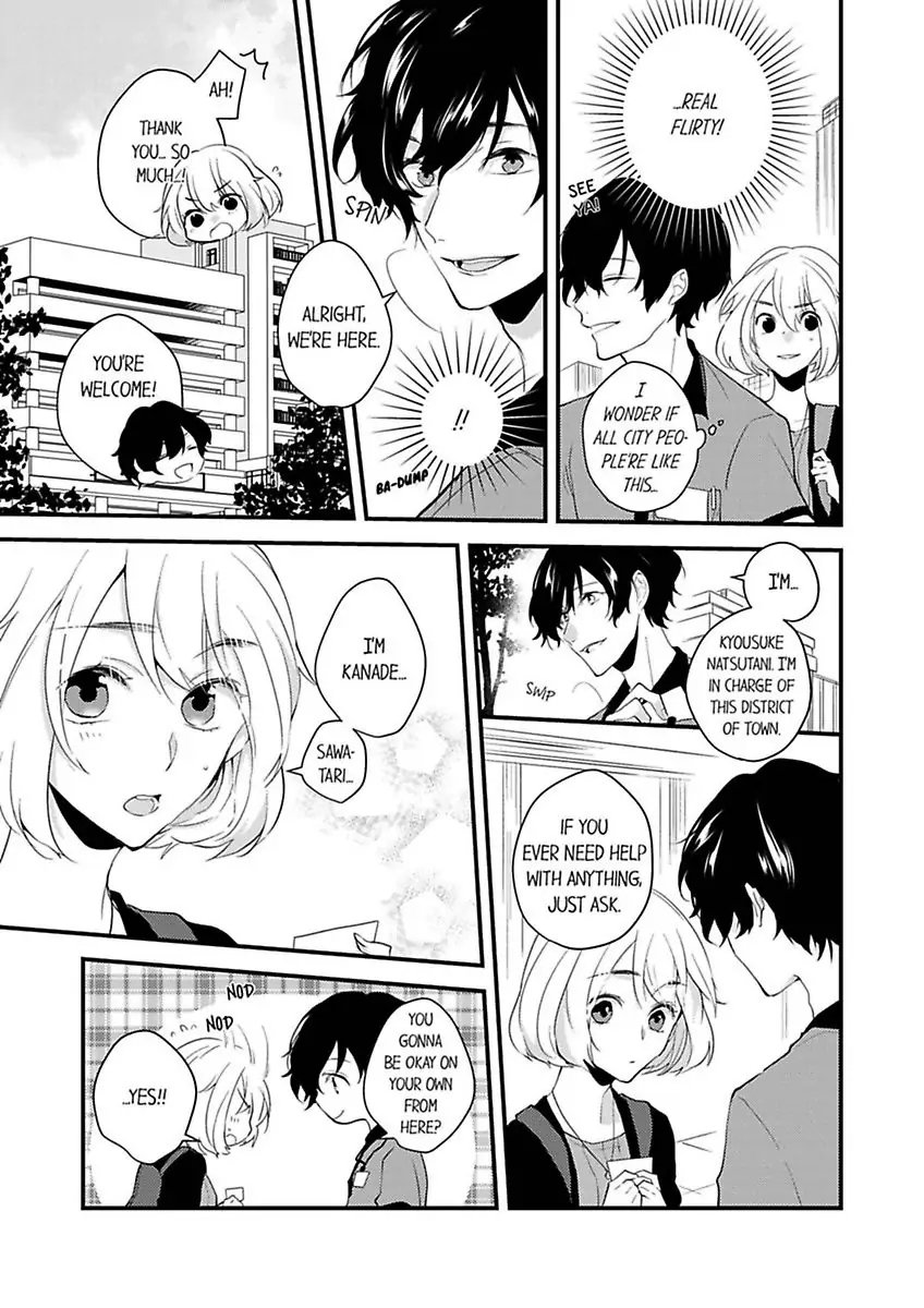 Charakute Amai Yubinyasanto Genkansaki De Hatsunetsu Etchi Chapter 1 - page 7