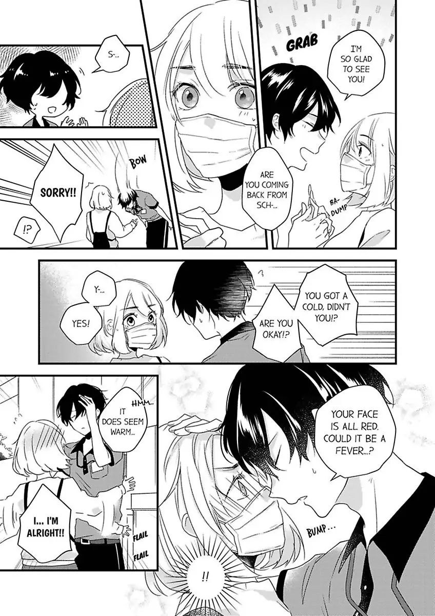 Charakute Amai Yubinyasanto Genkansaki De Hatsunetsu Etchi Chapter 2 - page 15