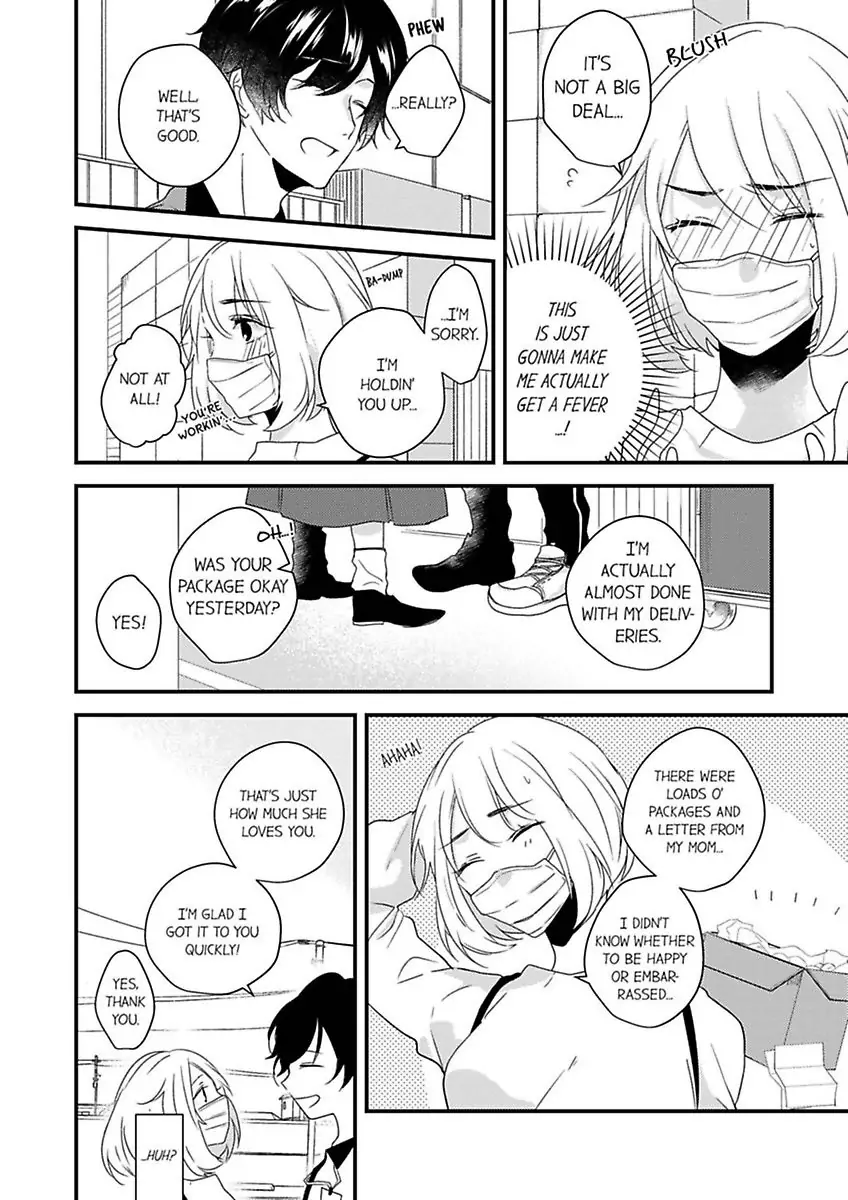 Charakute Amai Yubinyasanto Genkansaki De Hatsunetsu Etchi Chapter 2 - page 16